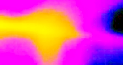 Termografia perdita d'acqua dal soffitto a Ravenna.